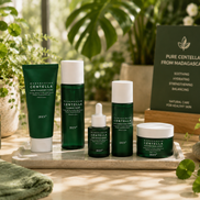 Private Label Skin Repair Centella Skin Care Kit Soothes Acne Face Care Centella Asiatica Extract Natural Facial Skin Care Set