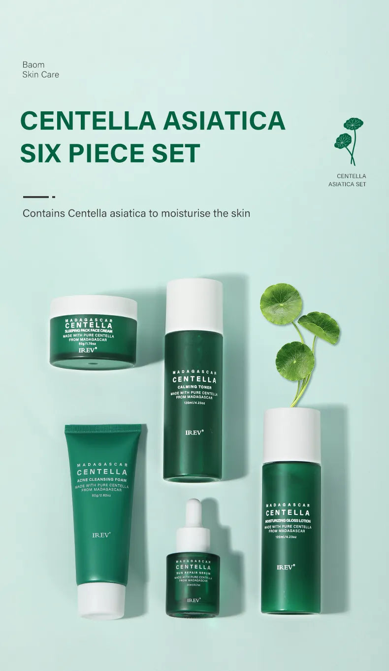 Madagascar Centella 5-Piece Skincare Set