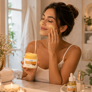 Turmeric Skincare Set - Turmeric Skin Care Products Brightening & Acne - Turmeric Skin Care Kit Turmeric Skin Care Set - Turmeric Cleanser Body Scrub Face Cream & Facial Serum