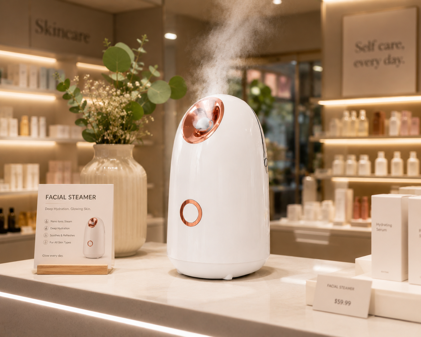 Facial Steamer Device